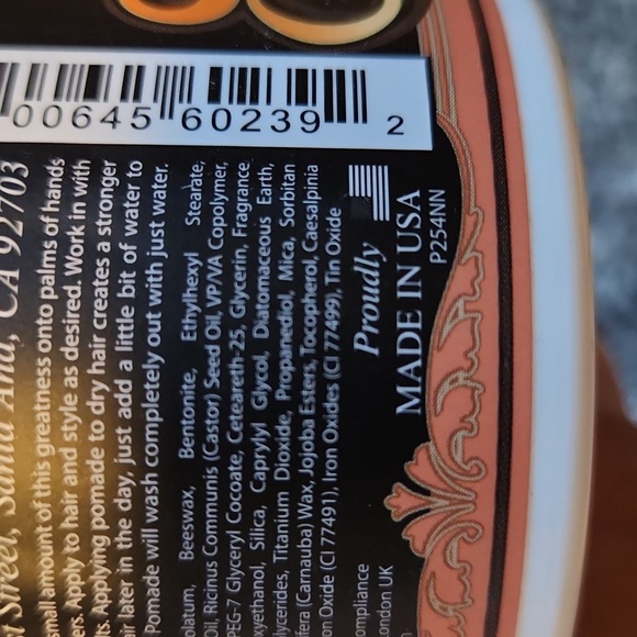 Suavecito Pomade ☆ Firme Clay ☆ Strong Clay ☆ Made in USA ☆ Brand New ☆ 4 oz sz - Picture 6 of 8